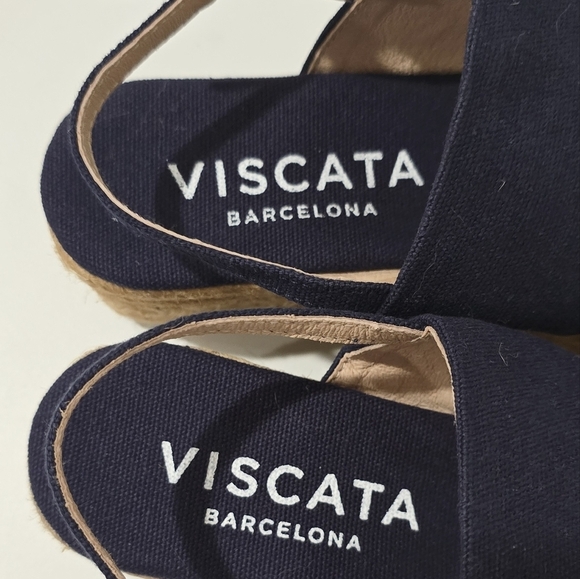 Viscata Maloret Navy Espadrilles - Picture 3 of 5